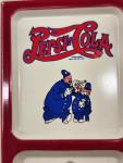 Pepsi-Cola Keystone Cops Vintage Metal Thermometer