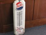 Vintage 1942 Pepsi-Cola Advertising Thermometer
