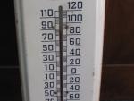 Vintage 1942 Pepsi-Cola Advertising Thermometer