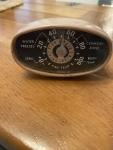 Vintage Auto Thermometer for Chevy, Ford, Rat Rod