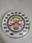 Vintage 12" Jumbo Dial Birds Thermometer, Ohio