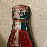 1950s Coca-Cola Bottle Advertising Thermometer Sign