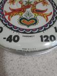Vintage 12" Jumbo Dial Birds Thermometer, Ohio