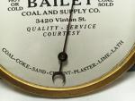 Vintage Bailey Coal and Supply 6" Thermometer