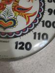 Vintage 12" Jumbo Dial Birds Thermometer, Ohio