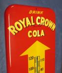 Royal Crown Cola Vintage Soda Thermometer with Box