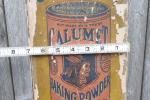 Calumet Powder Wooden Thermometer Dealer Sign 1910s