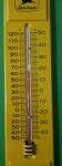 Vintage John Deere Thermometer with Original Box