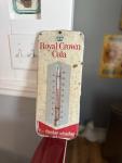 Royal Crown Cola Vintage Advertising Thermometer