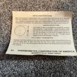 Vintage Coca-Cola Wall Thermometer with Original Box