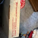 Vintage Coca-Cola Wall Thermometer with Original Box