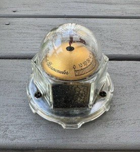 1923 Antique MOVA Desktop Thermometer - Patent Pending