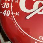 Vintage Coca-Cola Wall Thermometer with Original Box