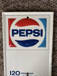 1970s Vintage Pepsi Advertising Wall Thermometer