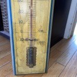 Colburn's Mustard 30" Wood Advertising Thermometer