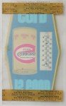 Vintage Gibbons Beer Advertising Thermometer Sign