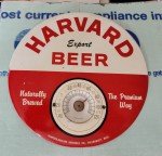 Harvard Export Beer Vintage Tin Thermometer Sign
