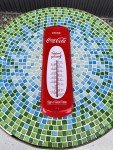 Coca-Cola Vintage Metal Thermometer Advertising Sign