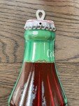 Donasco Coca-Cola Bottle Thermometer Advertising Sign