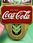 Coca Cola Embossed Vintage Advertising Thermometer