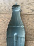 Donasco Coca-Cola Bottle Thermometer Advertising Sign
