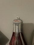 Vintage 1960s French Coca Cola Tin Thermometer
