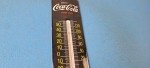 Coca-Cola Porcelain Thermometer Vintage Advertising Sign