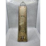 Vintage Metal Propane Gas Dealer Thermometer Sign