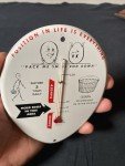 Antique Egg Thermometer Farm Poultry Decor Sign