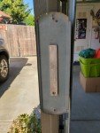 1950 Belfast Root Beer Thermometer Sign 27" x 8