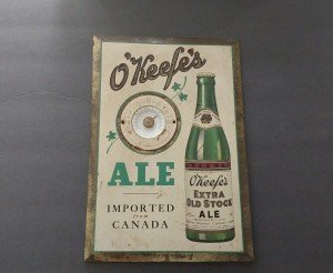 O'Keefe's Extra Old Stock Ale Thermometer