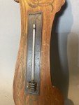 Art Nouveau Floral Antique Thermometer