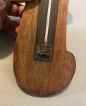 Art Nouveau Floral Antique Thermometer