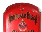 Anheuser-Busch Beer Thermometer with Budweiser Girl