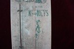 1930s Ramon's Brownie Pills Wooden Thermometer Sign
