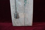 1930s Ramon's Brownie Pills Wooden Thermometer Sign