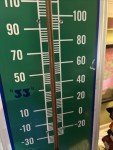 Rolling Rock Beer Thermometer 1988 Vintage Design