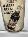 Vintage Frostie Soda Thermometer Sign - 36" Metal
