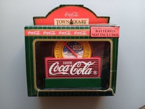 Coca-Cola Town Square Collection Thermometer 1996