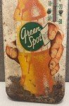 1940s Green Spot Orange Soda Thermometer Sign