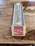 Coca-Cola Vintage Plastic Thermometer Display