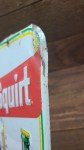1977 Squirt Soda Tin Wall Thermometer