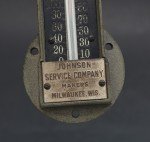 Antique Johnson Service Company Thermometer Cover
