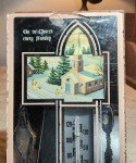Lynch & Hickman Antique Thermometer Sign - Bayard, DE