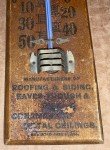 Antique La Crosse Wood Thermometer – Steel Roofing Co