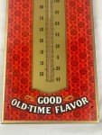 Pabst Blue Ribbon Vintage Metal Thermometer Sign