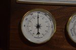 Vintage 1970s Trout Thermometer Weather Station