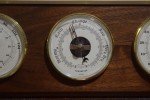 Vintage 1970s Trout Thermometer Weather Station