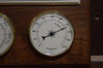 Vintage 1970s Trout Thermometer Weather Station