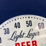 Neuweiler Beer Clock Thermometer Vintage Design